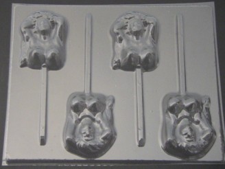 152x Busty Women Chocolate or Hard Candy Lollipop Mold